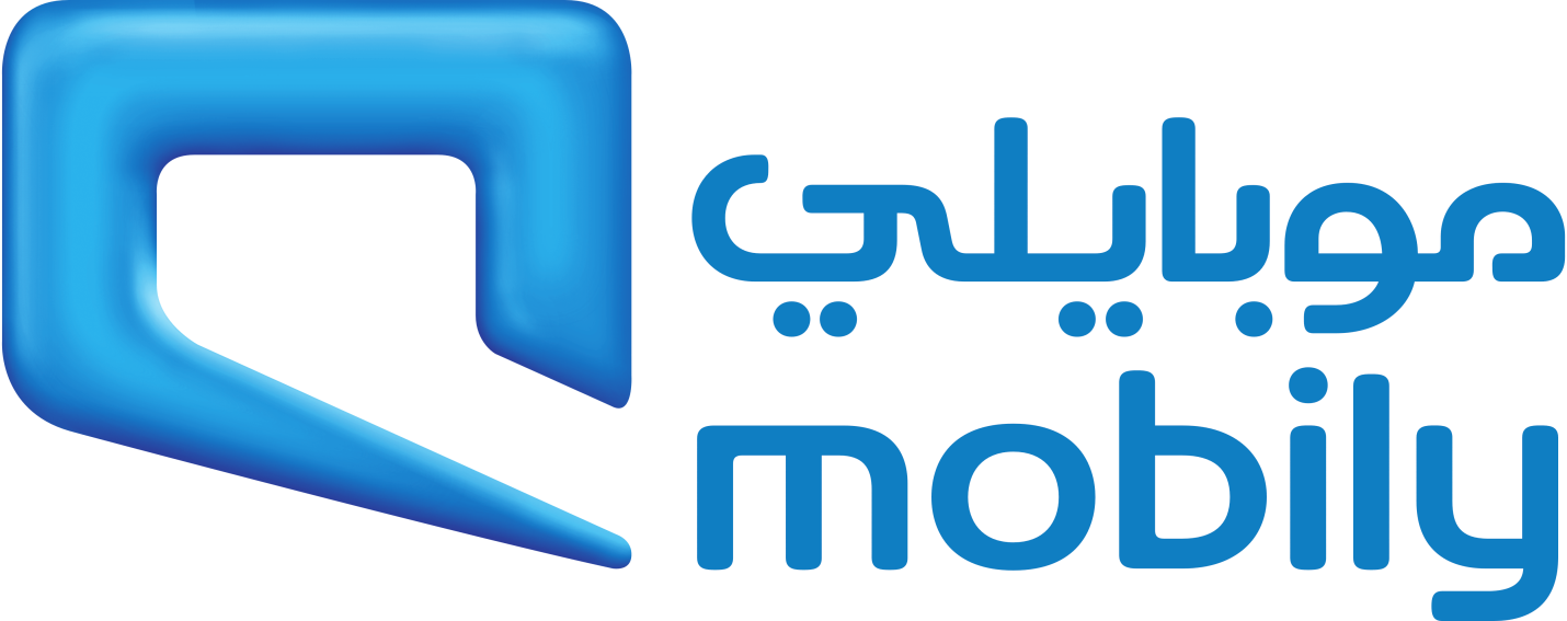 Brand name and logo of Mobily