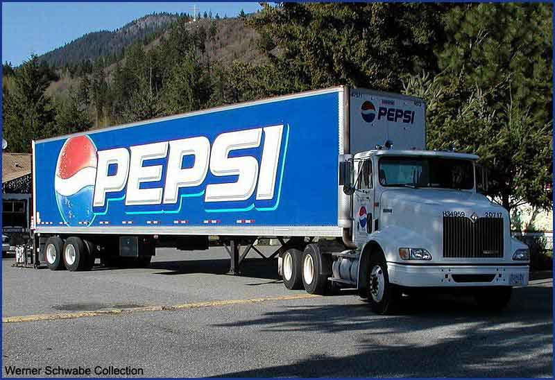 Truck Distributing PepsiCo’s Products