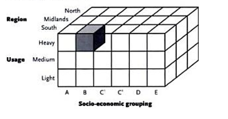 Multi-variable segmentation.