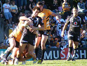 New Zealand Warriors in the Round of 16 of the NRL season in 2008.