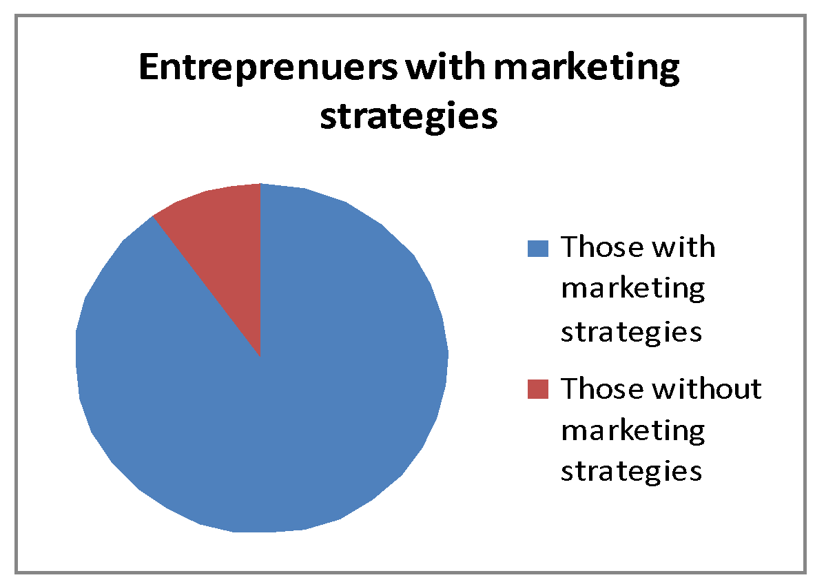 Entreprenuers with marketing strategies