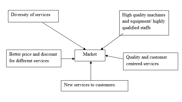 Marketing penetration strategies’ chart.