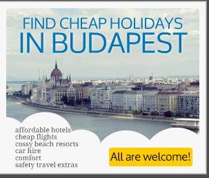 Find cheap holidays in Budapest