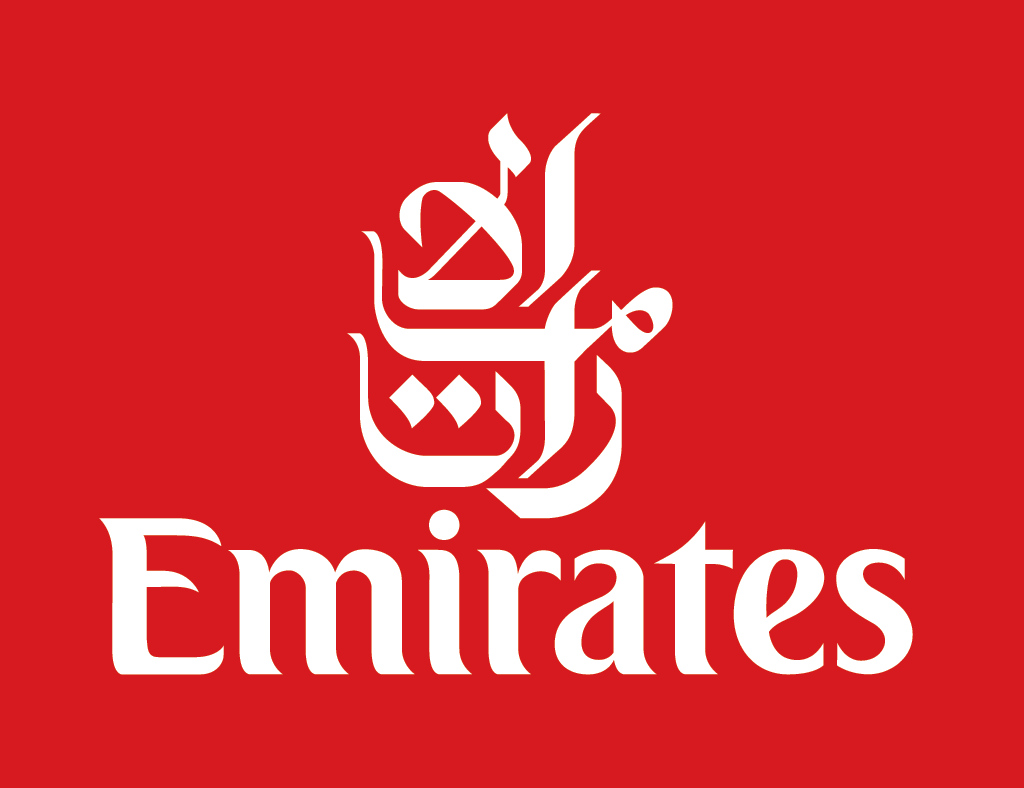 Emirates logo.