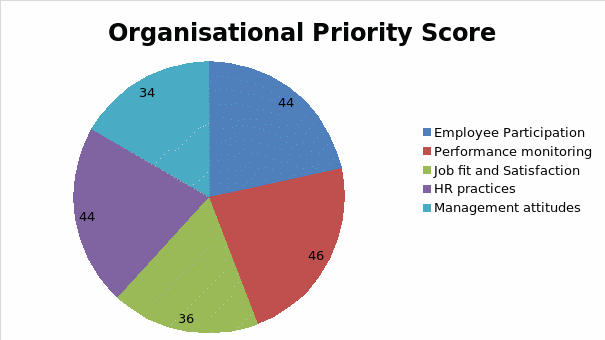 Organisational priority score