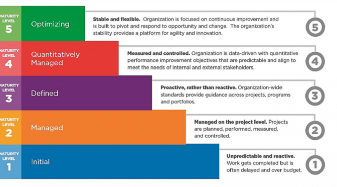 Capability maturity model