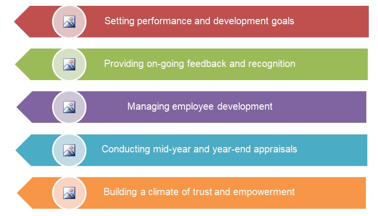 Performance management and employee engagement predictors.