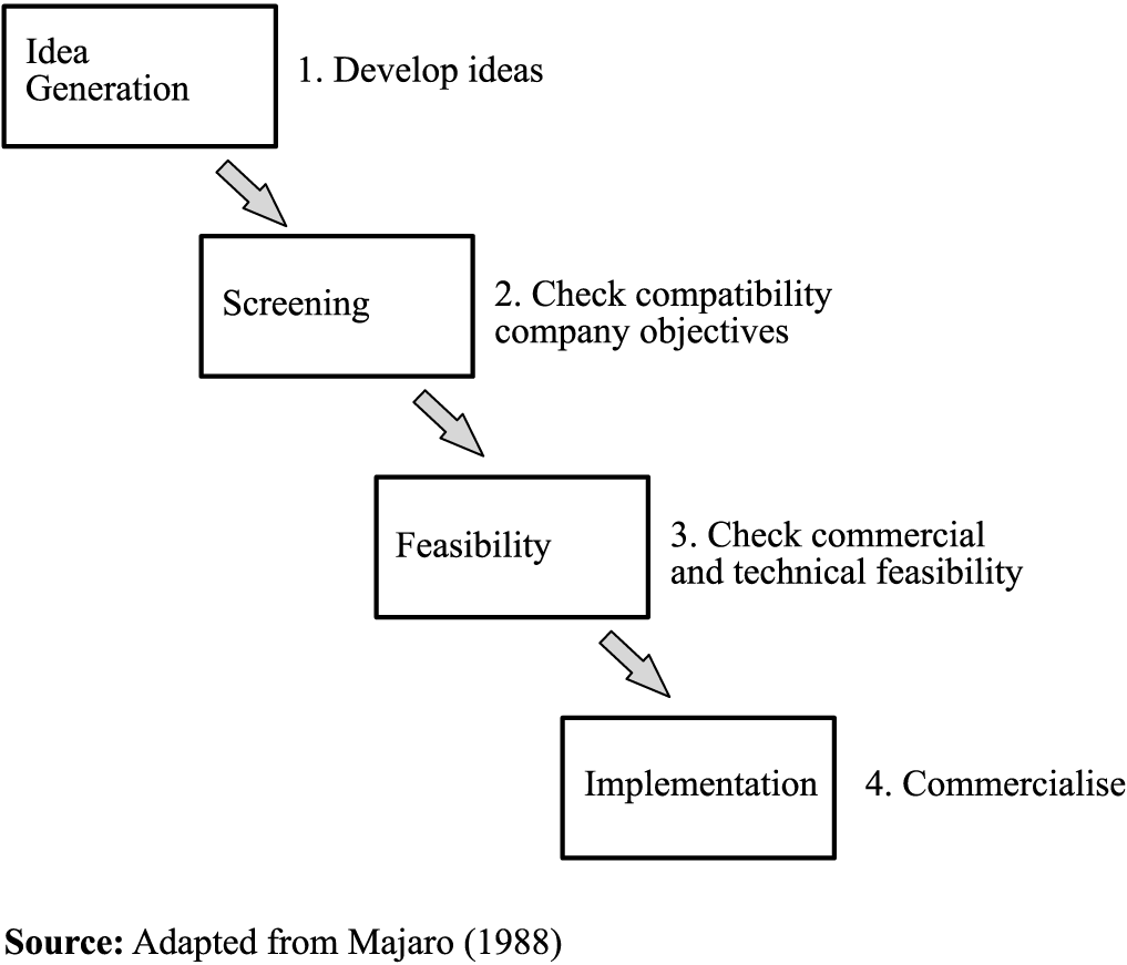 the idea generation process that entrepreneurs can adopt.