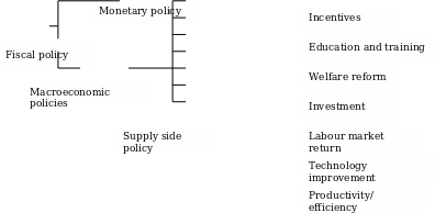 SUPPLY SIDE POLICY  Source: Mish kin (1995).