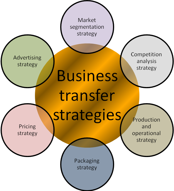 Types of strategies transferred by the franchiser
