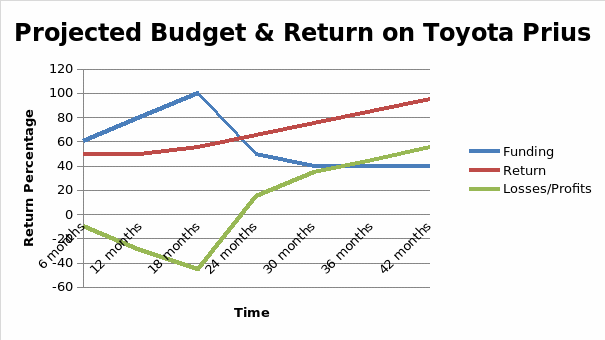  Projected Budget & Return on Toyota Prius