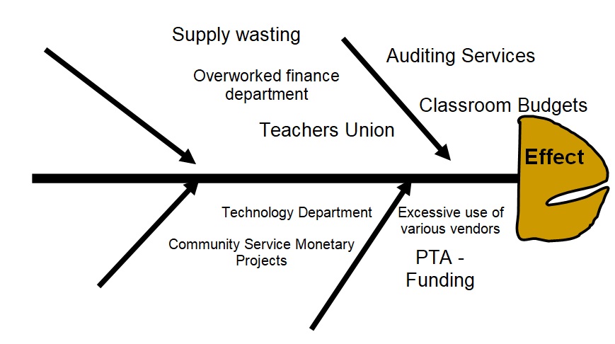 Fish bone diagram