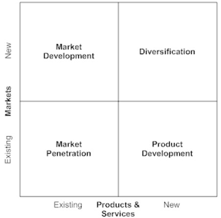 The Ansoff’s Matrix - Business