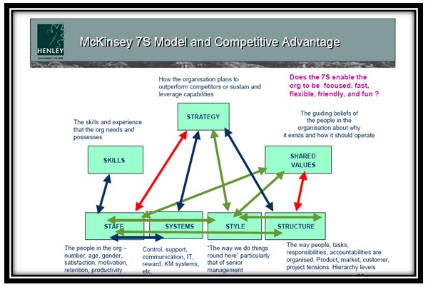 McKinsey 7S Model & Competitive Advantage