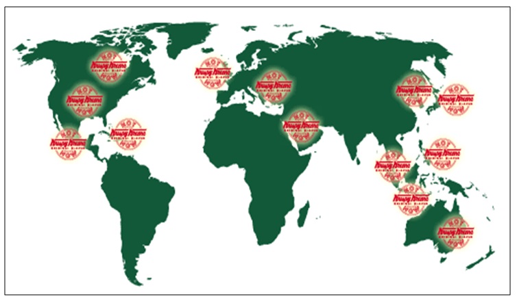 Balanced Geographical Diversification of Krispy Kreme. 