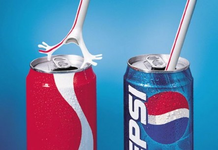 Comparative advertisement for Pepsi