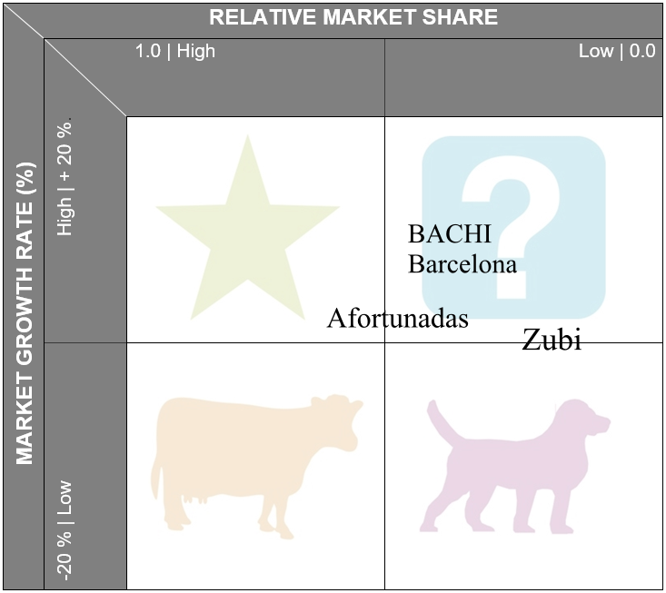 The BSC matrix for BACHI Barcelona