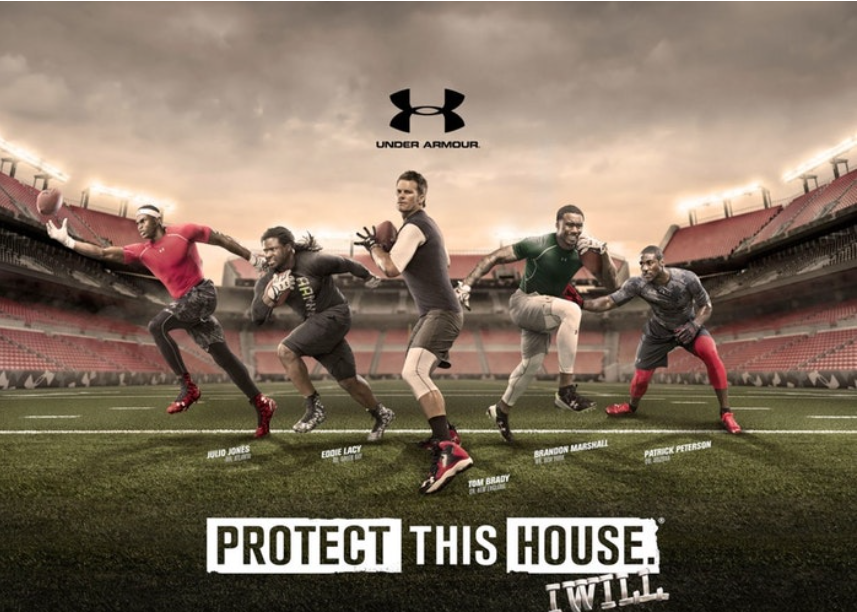 Under armour outlet sports marketing