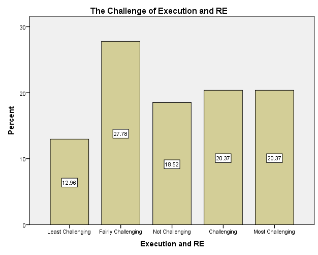 The challenge of execution and RE