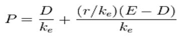 Mathematically Walter’s model