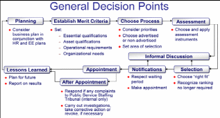 Process Chart for the Plan