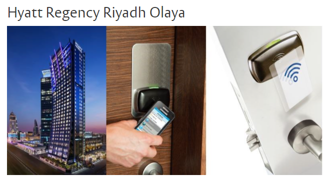 Mobile Entry Solution At Hyatt regency Riyadh Olaya