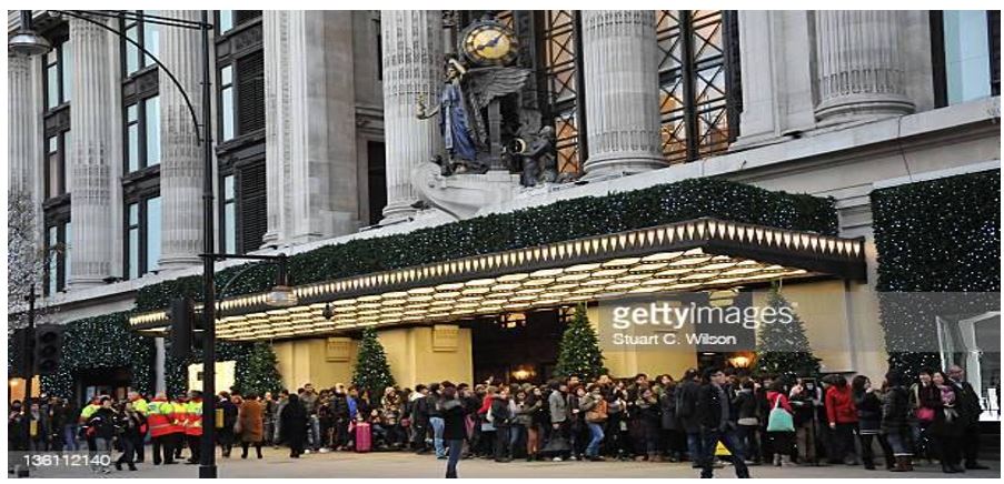 Selfridge Stores in the U.K.