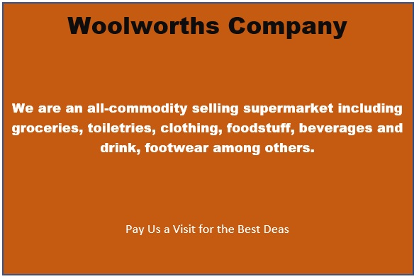 Facebook Post for Woolworths Company.