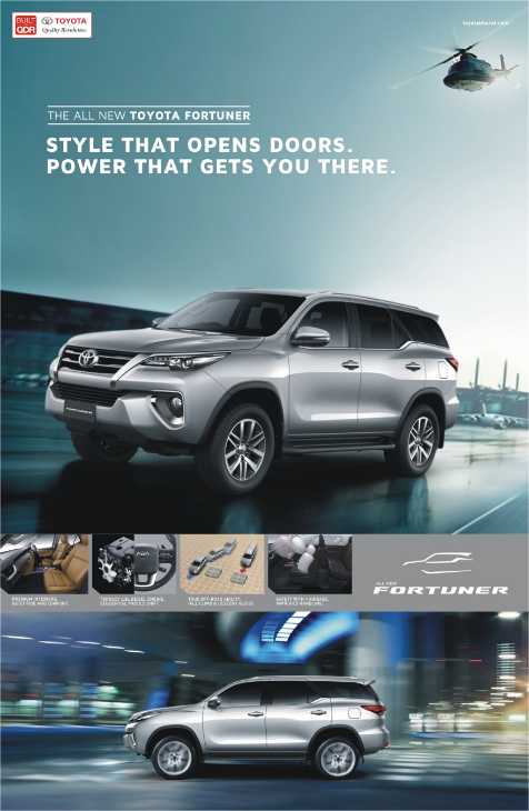 Toyota Fortuner on behance 