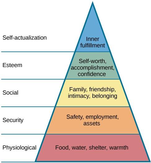 Maslow's Hierarchy of Needs 