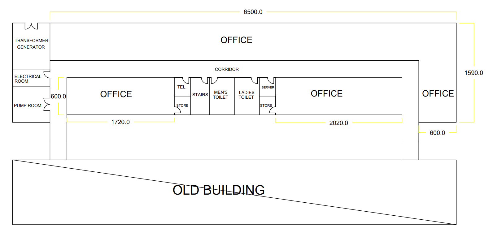 Ground floor layout