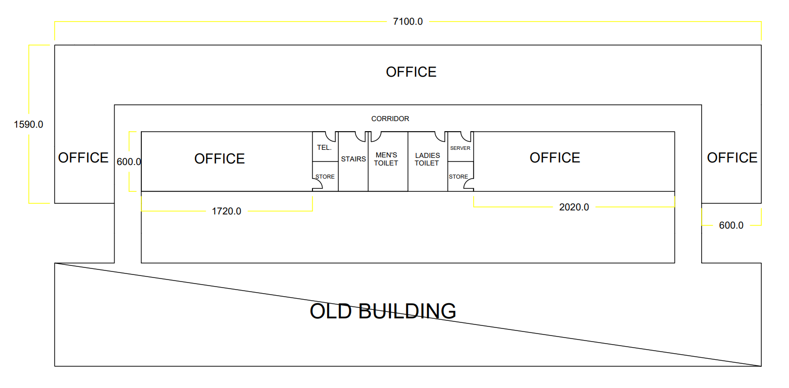 First floor layout